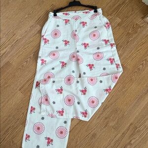 Floral Patterned Pants